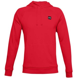 ND05_B14802-S 1357092 600 Bluza męska Under Armour Rival Fleece Hoodie czerwona 1357092 600 r.S