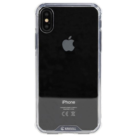 ND38_61089 Krusell Kivik Pro Cover - Etui iPhone X (przezroczysty)