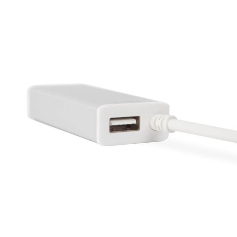 ND38_99MO084203 Moshi USB-C to Gigabit Ethernet Adapter - Aluminiowa przejściówka z USB-C na Gigabit Ethernet (srebrny)