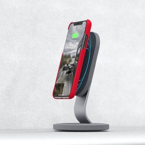 ND38_E20252 Nordic Elements Saeson Idun - Materiałowe etui iPhone Xs / X (Red)