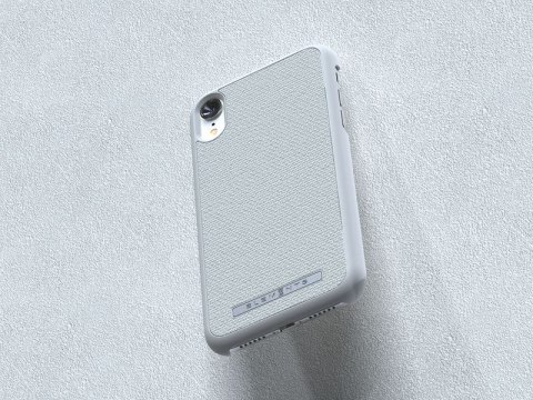 ND38_E20290 Nordic Elements Original Idun - Materiałowe etui iPhone XR (Light Grey)