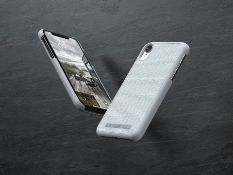 ND38_E20290 Nordic Elements Original Idun - Materiałowe etui iPhone XR (Light Grey)