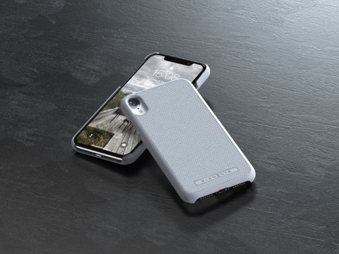 ND38_E20290 Nordic Elements Original Idun - Materiałowe etui iPhone XR (Light Grey)