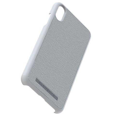 ND38_E20310 Nordic Elements Original Idun - Materiałowe etui iPhone Xs Max (Light Grey)