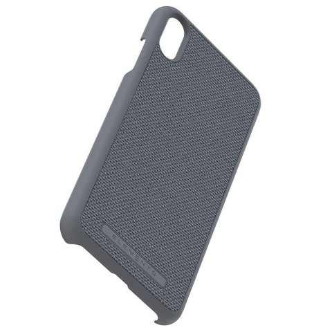 ND38_E20311 Nordic Elements Original Idun - Materiałowe etui iPhone Xs Max (Mid Grey)