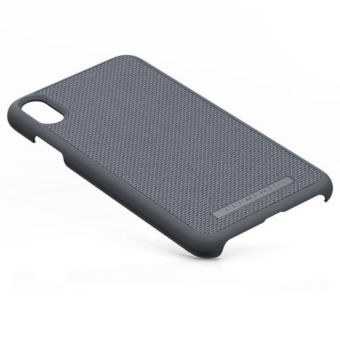 ND38_E20311 Nordic Elements Original Idun - Materiałowe etui iPhone Xs Max (Mid Grey)