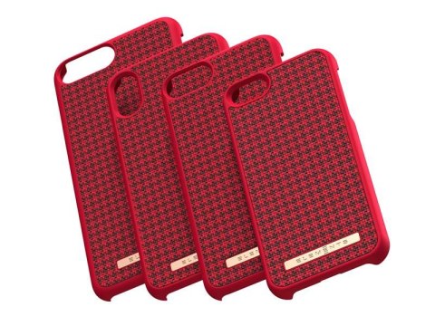 ND38_E20312 Nordic Elements Saeson Idun - Materiałowe etui iPhone Xs Max (Red)