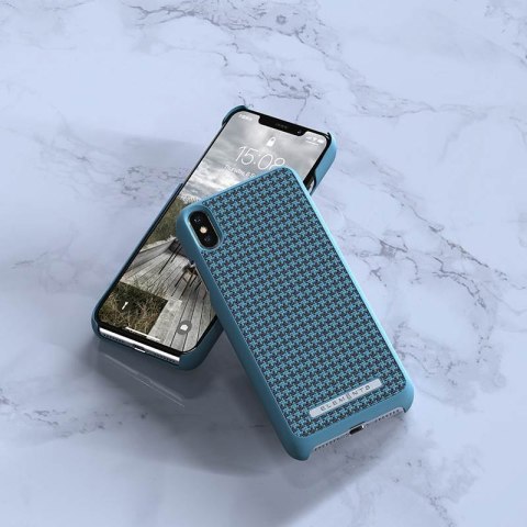 ND38_E20313 Nordic Elements Saeson Idun - Materiałowe etui iPhone Xs Max (Petrol)