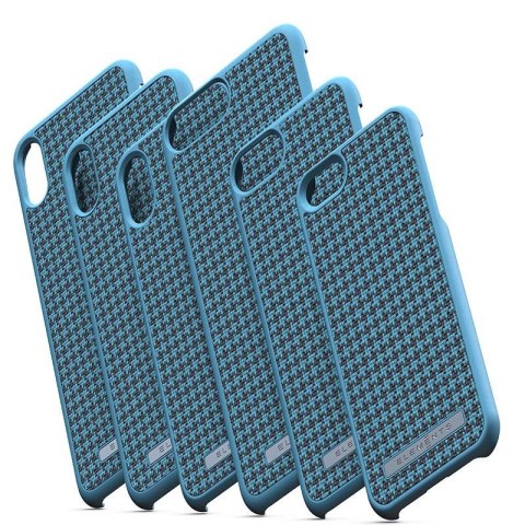 ND38_E20313 Nordic Elements Saeson Idun - Materiałowe etui iPhone Xs Max (Petrol)