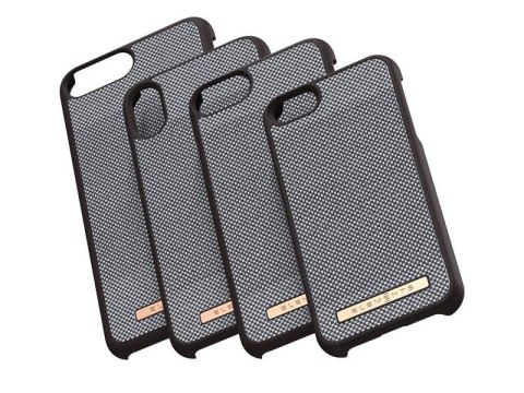 ND38_E20314 Nordic Elements Saeson Idun - Materiałowe etui iPhone Xs Max (Dark Brown)