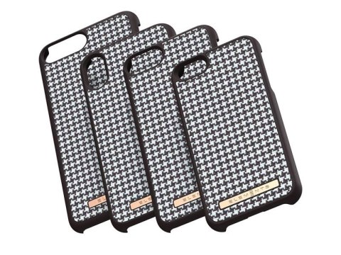 ND38_E20315 Nordic Elements Saeson Idun - Materiałowe etui iPhone Xs Max (Dark Brown)