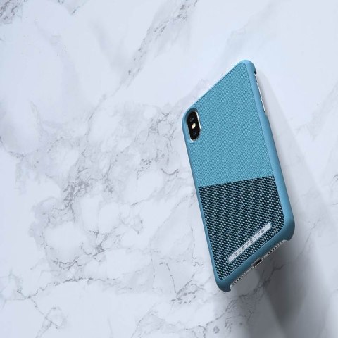 ND38_E20317 Nordic Elements Saeson Freja - Materiałowe etui iPhone Xs Max (Petrol)