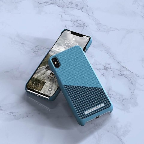 ND38_E20317 Nordic Elements Saeson Freja - Materiałowe etui iPhone Xs Max (Petrol)