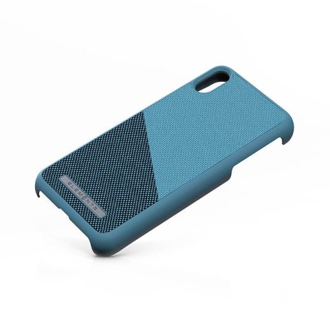 ND38_E20317 Nordic Elements Saeson Freja - Materiałowe etui iPhone Xs Max (Petrol)