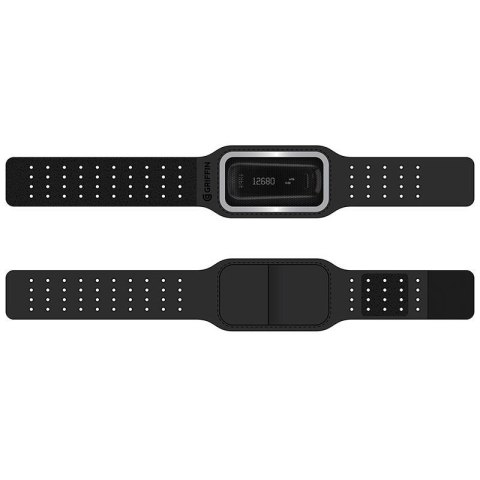 ND38_GB40139 Griffin Sleep Sport Band - Sportowa opaska na rękę do Fitbit Jawbone i Sony SmartBand (czarny)
