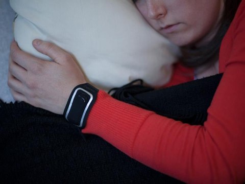 ND38_GB40139 Griffin Sleep Sport Band - Sportowa opaska na rękę do Fitbit Jawbone i Sony SmartBand (czarny)