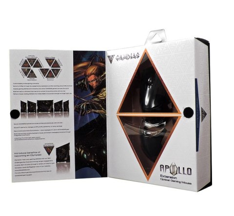 ND38_GMS5101 Gamdias Apollo Optical - Mysz dla graczy (3200 DPI)