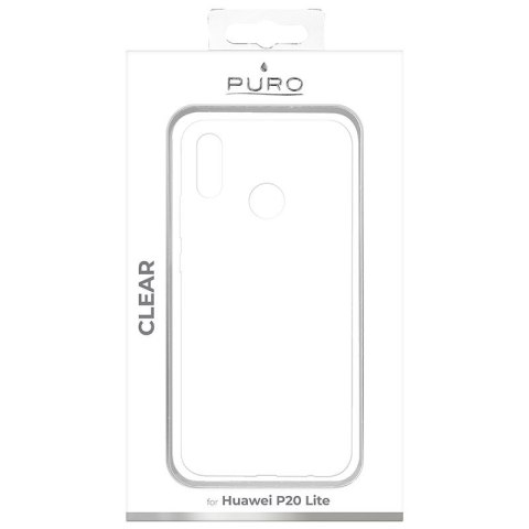 ND38_HWP20LCLEARTR PURO Clear Cover - Etui Huawei P20 Lite (2018) 5.8 (przezroczysty)