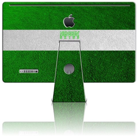 ND38_IMAC270026 Nexgen Skins - Zestaw skórek na obudowę z efektem 3D iMac 27 (On the Field 3D)