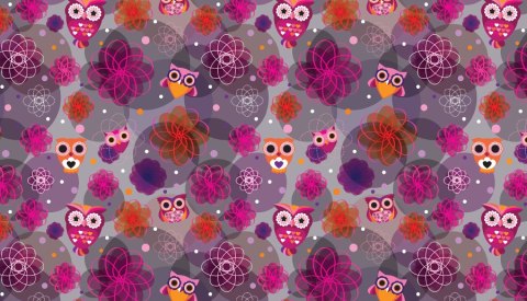 ND38_IMAC270032 Nexgen Skins - Zestaw skórek na obudowę z efektem 3D iMac 27 (Owlettes 3D)