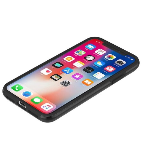 ND38_IPH-1636-BLK Incipio DualPro Sport - Etui iPhone X (ciemny przezroczysty)