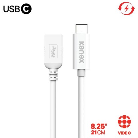 ND38_KU3CA107I Kanex przejściówka z USB-C na USB żeński (21 cm)