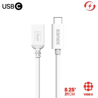 ND38_KU3CA107I Kanex przejściówka z USB-C na USB żeński (21 cm)