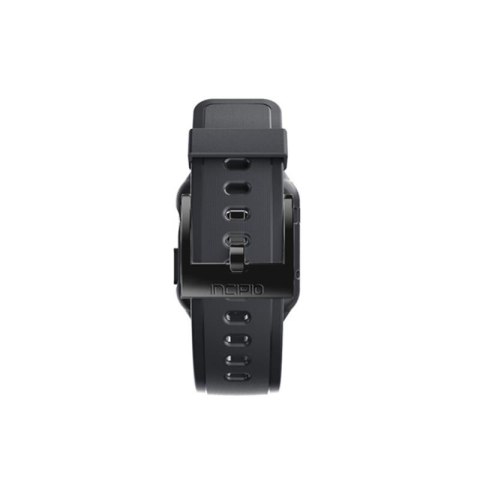 ND38_WBND-008-SMK Incipio NGP Strap - Elastyczny pasek do Apple Watch 38mm (przydymiony)