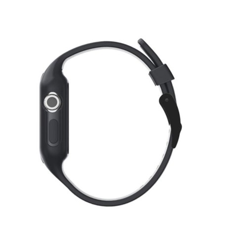ND38_WBND-008-SMK Incipio NGP Strap - Elastyczny pasek do Apple Watch 38mm (przydymiony)