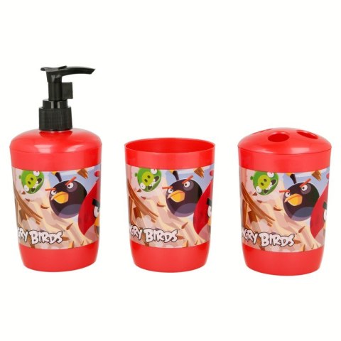 ND38_22681 Angry Birds - Zestaw łazienkowy