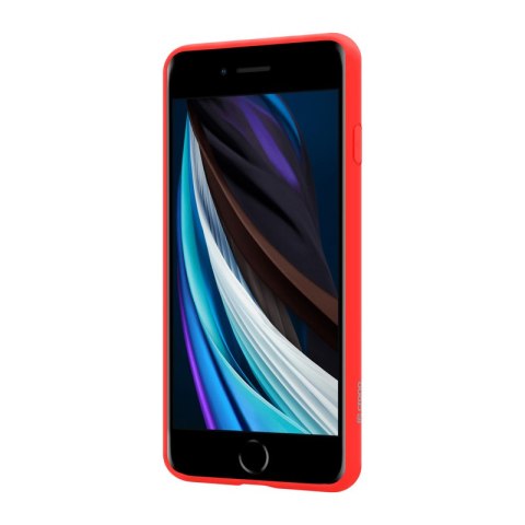 ND38_CRG-COLR-IP8-RED Crong Color Cover - Etui iPhone SE 2020 / 8 / 7 (czerwony)