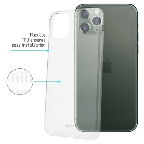 ND38_CRG-CRSLIM-IP11P-TRS Crong Crystal Slim Cover - Etui iPhone 11 Pro (przezroczysty)