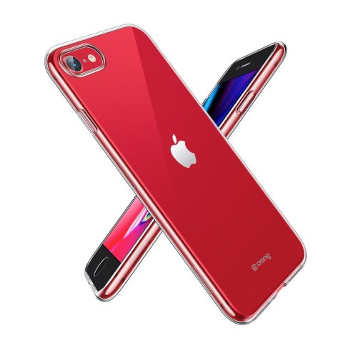 ND38_CRG-CRSLIM-IP87 Crong Crystal Slim Cover - Etui iPhone SE 2020 / 8 / 7 (przezroczysty)
