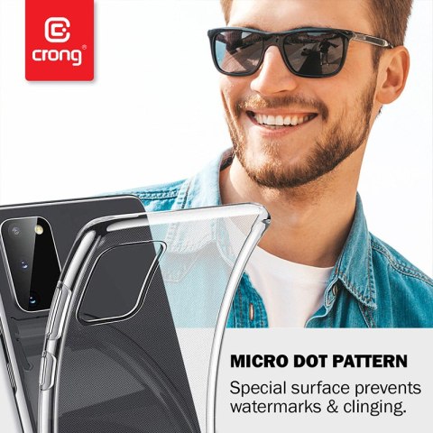 ND38_CRG-CRSLIM-XRMIN10P-TRS Crong Crystal Slim Cover - Etui Xiaomi Mi Note 10 / Mi Note 10 Pro (przezroczysty)
