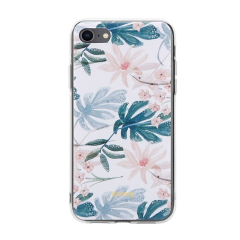 ND38_CRG-FLR-IP8-01 Crong Flower Case ? Etui iPhone SE 2020 / 8 / 7 (wzór 01)