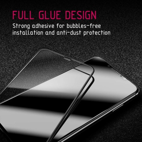 ND38_CRG-GLEDGE-HM10 Crong Edge Glass 4D Full Glue - Szkło hartowane na cały ekran Huawei Mate 10