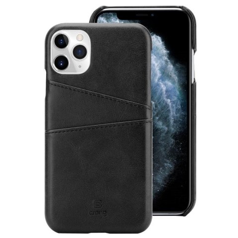 ND38_CRG-NTC-IPH11P-BLK Crong Neat Cover - Etui iPhone 11 Pro z kieszeniami (czarny)