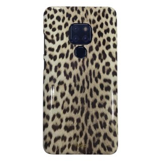 ND38_HWMATE20LEO3BLK PURO Glam Leopard Cover - Etui Huawei Mate 20 (Leo 3) Limited edition