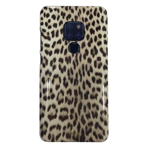 ND38_HWMATE20LEO3BLK PURO Glam Leopard Cover - Etui Huawei Mate 20 (Leo 3) Limited edition