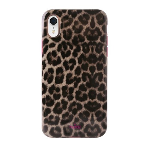 ND38_IPCX61LEO2PNK PURO Glam Leopard Cover - Etui iPhone XR (Leo 2) Limited edition
