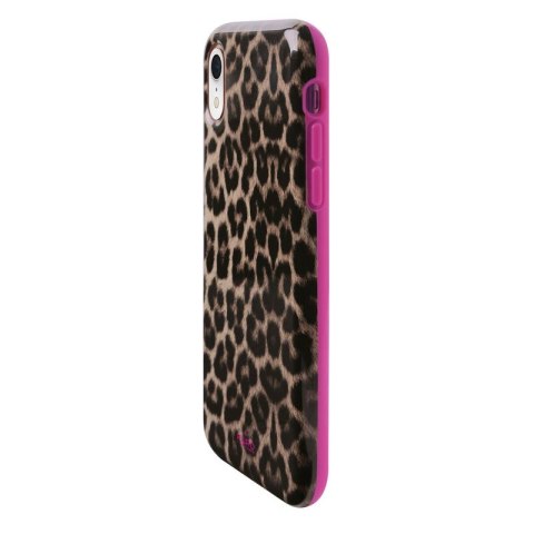ND38_IPCX61LEO2PNK PURO Glam Leopard Cover - Etui iPhone XR (Leo 2) Limited edition