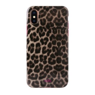 ND38_IPCXCLEO2PNK PURO Glam Leopard Cover - Etui iPhone Xs / X (Leo 2) Limited edition