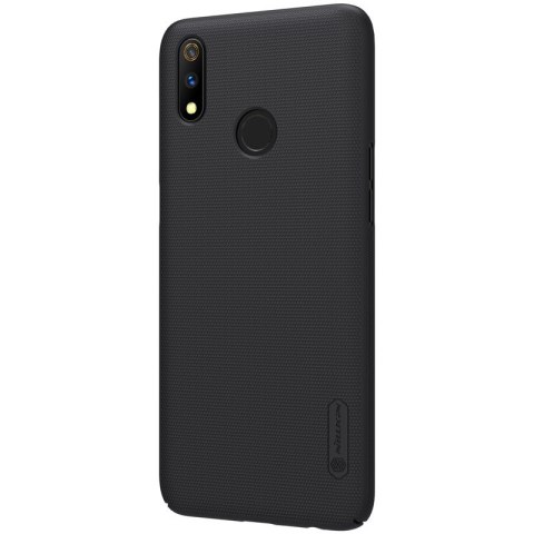 ND38_OR3P-80048 Nillkin Super Frosted Shield - Etui Realme 3 Pro (Realme X Lite) (Black)