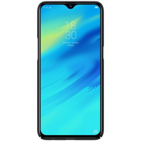 ND38_OR3P-80048 Nillkin Super Frosted Shield - Etui Realme 3 Pro (Realme X Lite) (Black)