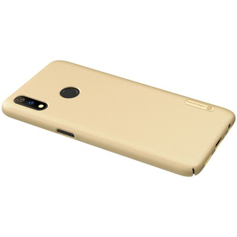 ND38_OR3P-80079 Nillkin Super Frosted Shield - Etui Realme 3 Pro (Realme X Lite) (Golden)