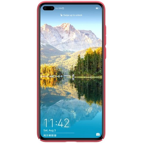 ND38_P40-96285 Nillkin Super Frosted Shield - Etui Huawei P40 (Bright Red)