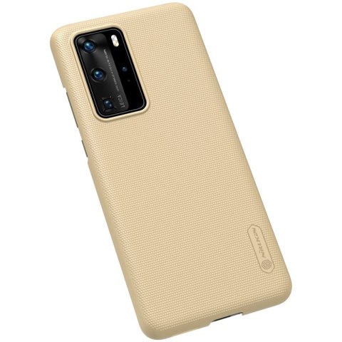 ND38_P40P-96315 Nillkin Super Frosted Shield - Etui Huawei P40 Pro (Golden)