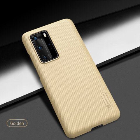 ND38_P40P-96315 Nillkin Super Frosted Shield - Etui Huawei P40 Pro (Golden)