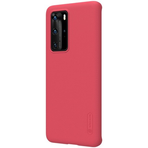 ND38_P40P-96322 Nillkin Super Frosted Shield - Etui Huawei P40 Pro (Bright Red)