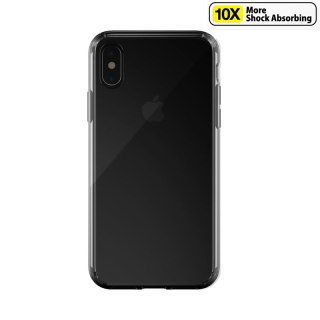 ND38_PC-558CB Just Mobile TENC Air Case - Etui iPhone Xs / X (Crystal Black)